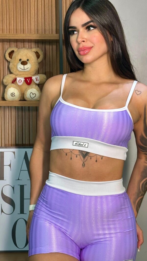 CONJUNTO FITNESS LILAS