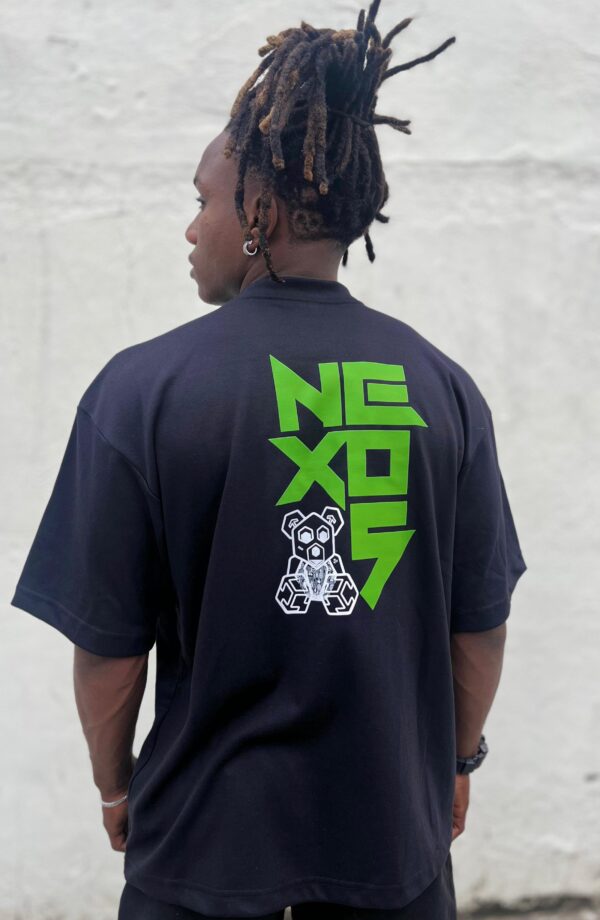 OVERSIZED BLACK GREEN RAY - Image 2